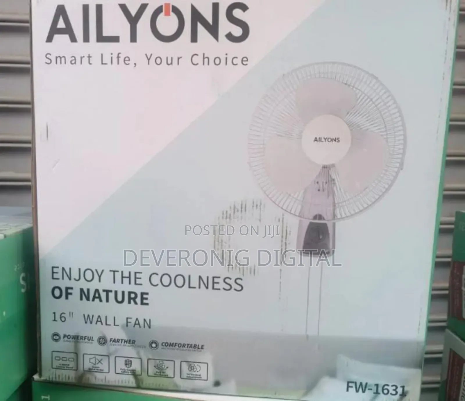 Ailyons 16 Inches Wall Fan