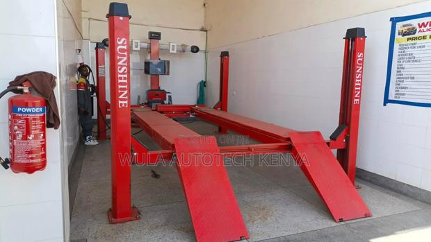 Heavy Duty Four Post Lift Best Quality Sunshine Italy