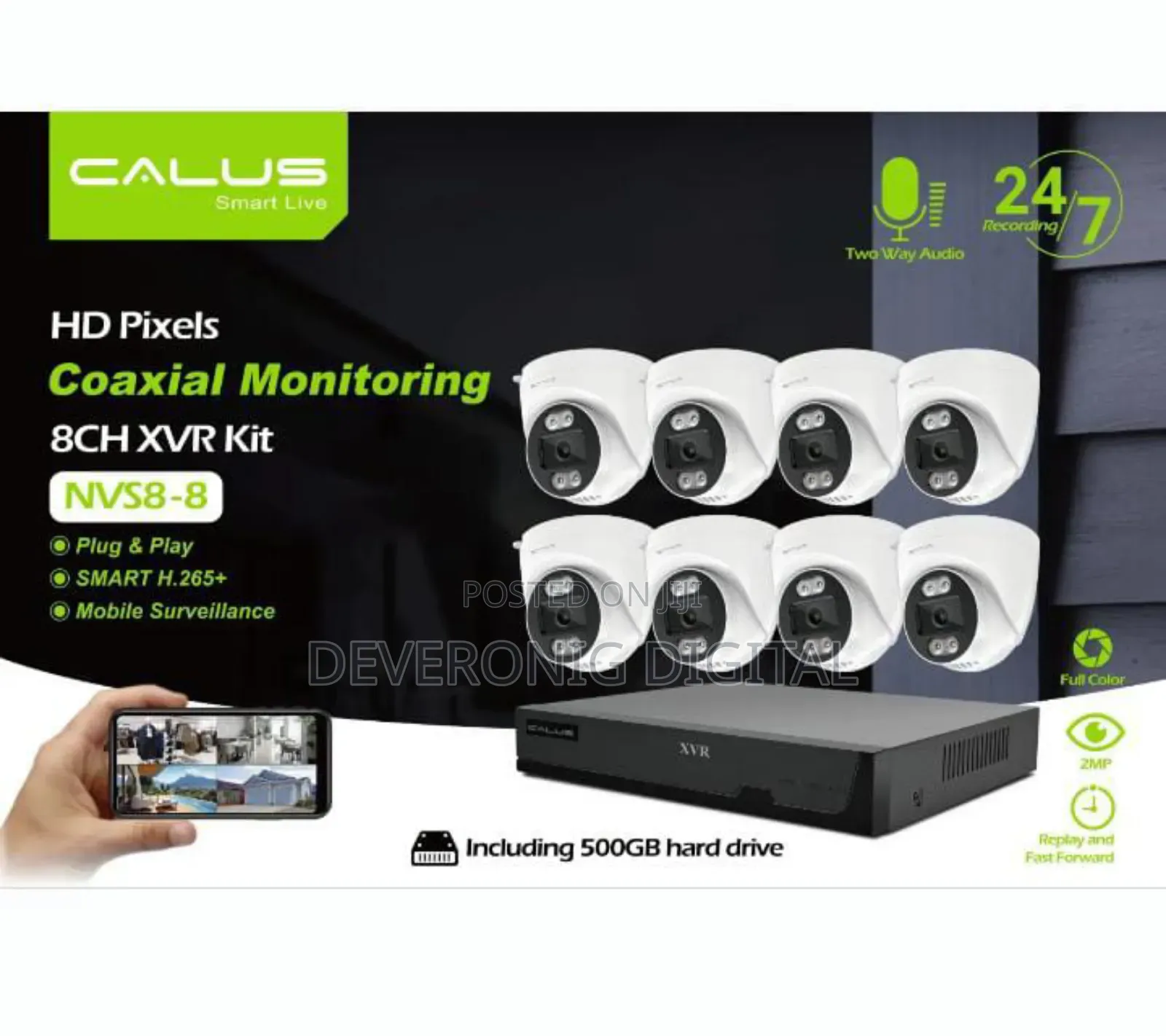 Nvs8-8 (Nvs88) 8-channel Cctv System