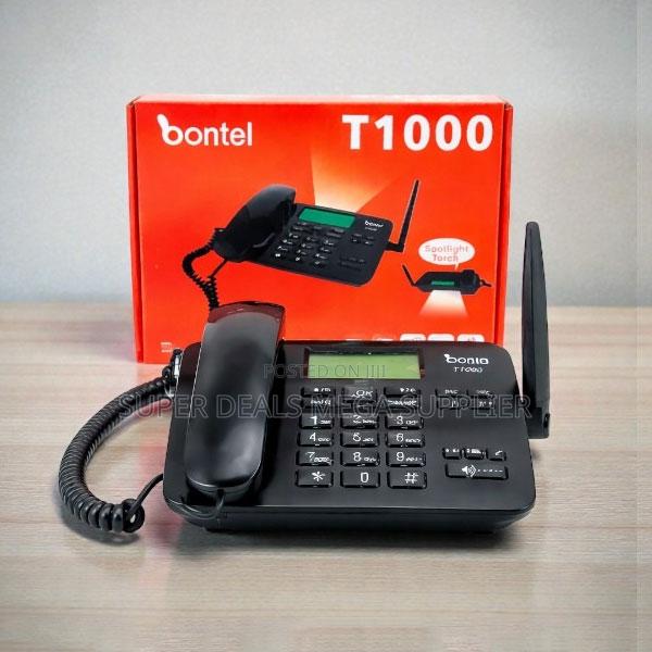 Bontel GSM Wireless Desktop Phone Big Phone Book Support