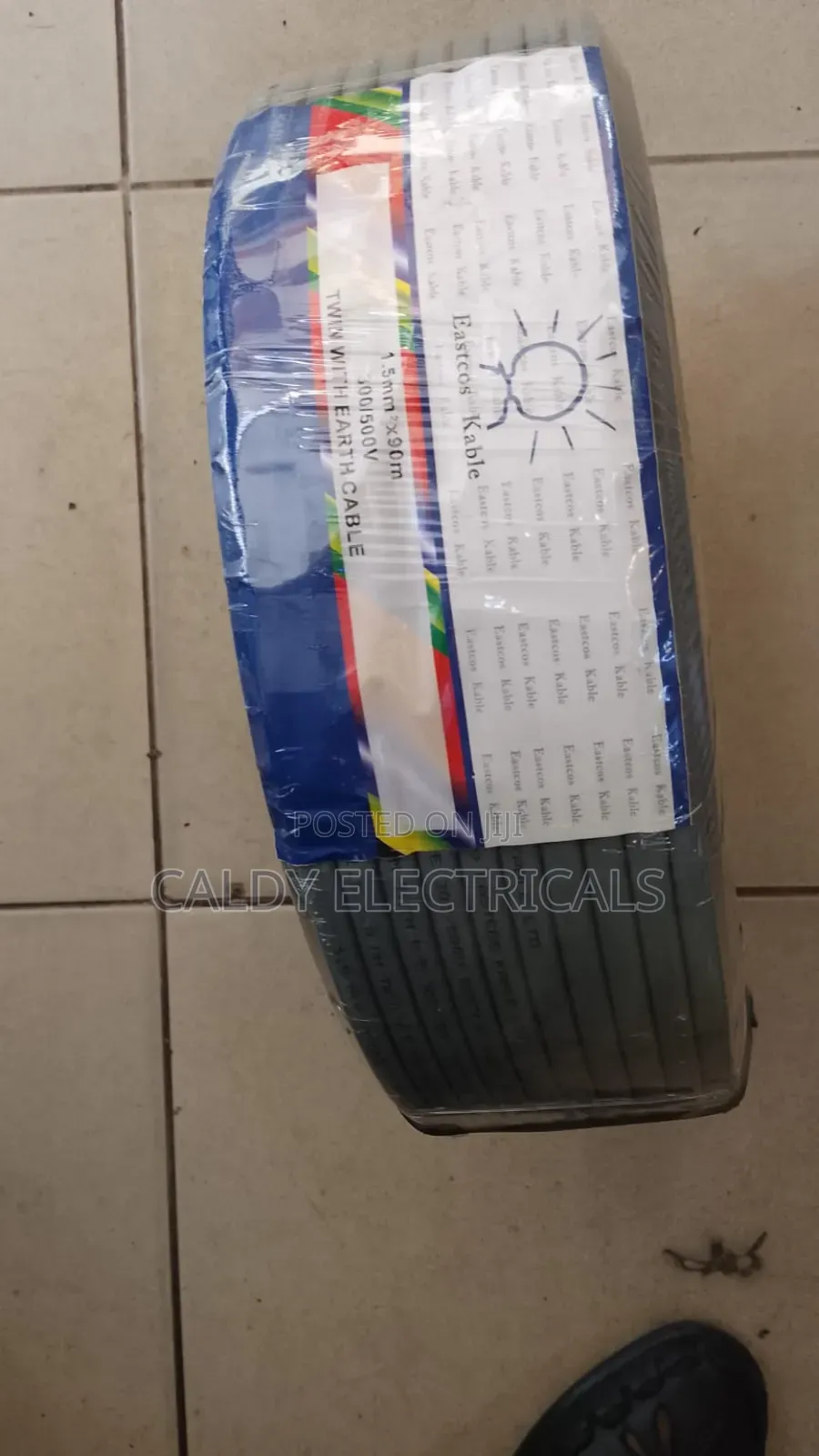 1.5m Eastron Kable Twin With Earth Cable