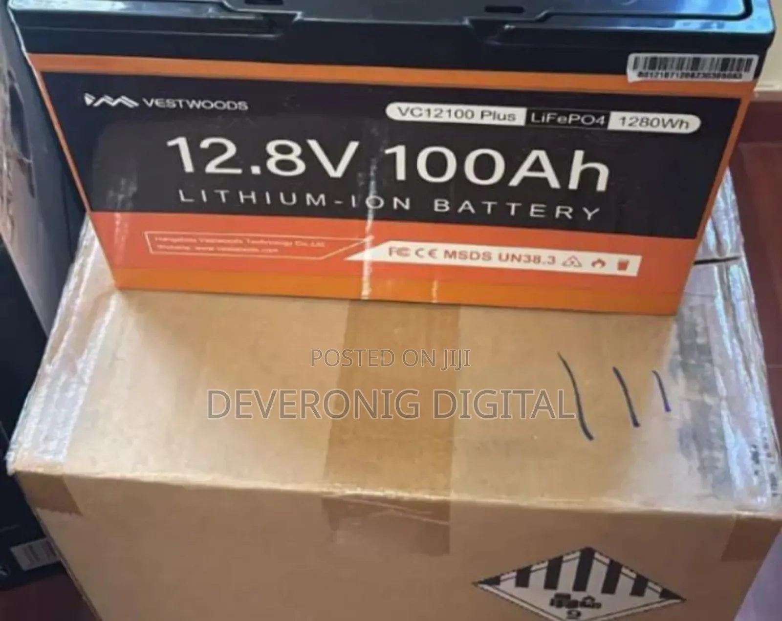 Vestwoods 12.8 V Lithium-ion Battery