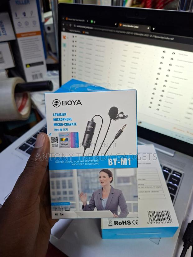 Boya By-m1 Clip Lavalier Mic Omnidirectional - thumbnail 3