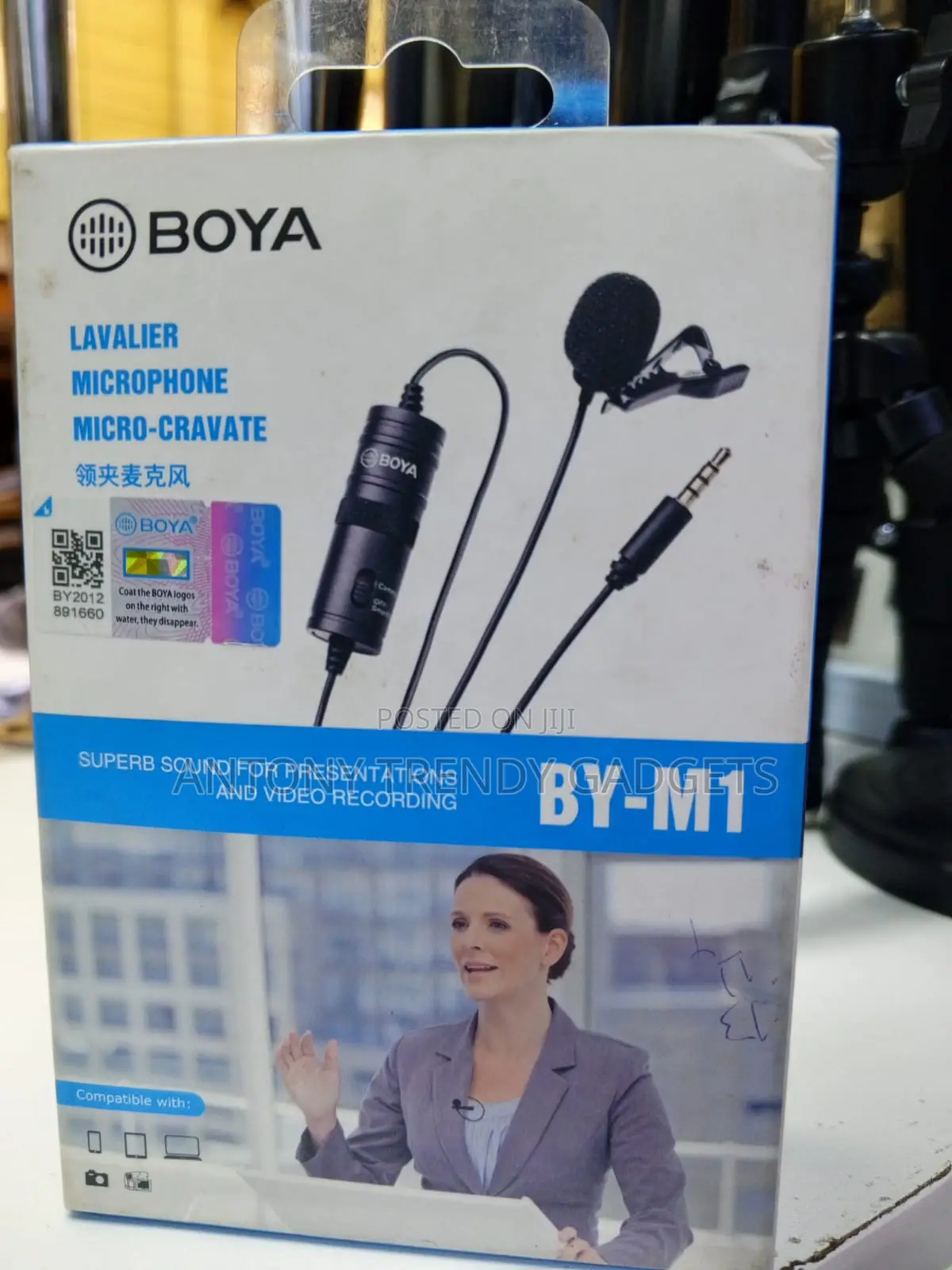 Professional Boya by-M1 Lapel Mic 3.5mm Jack