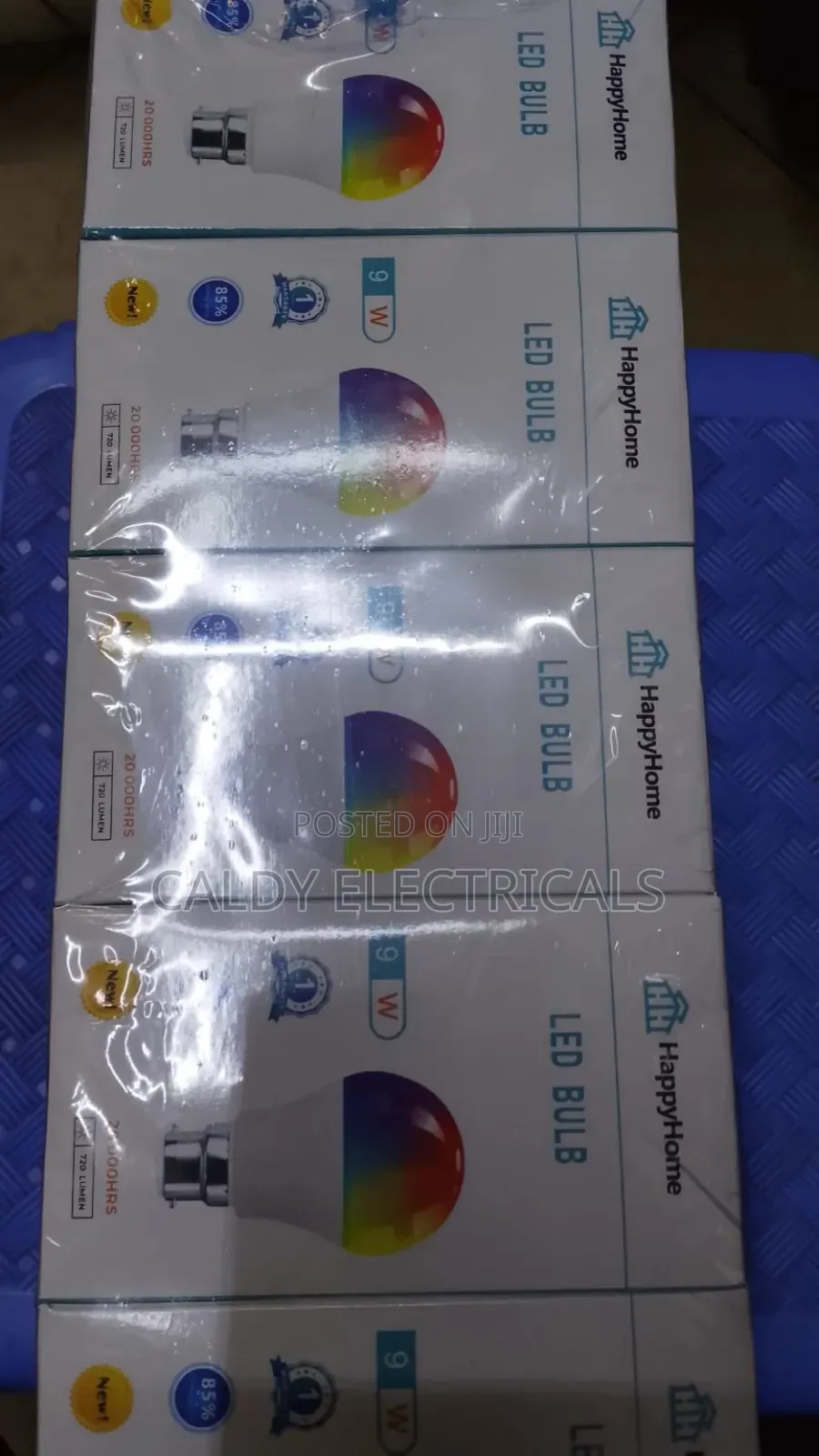 7 Colours Happyhome 9w Smart Led Light Bulbs With RGB