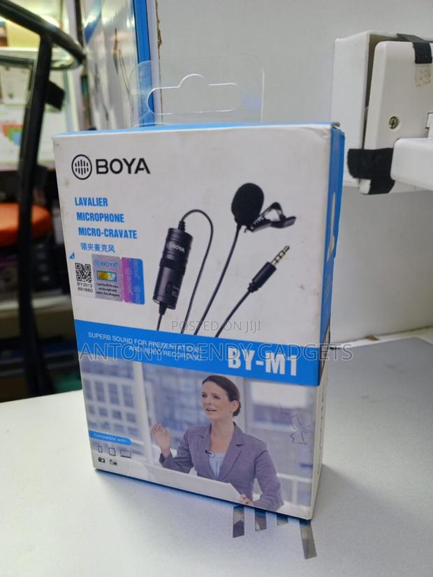 Boya By-m1 Condenser Lavalier Microphone - thumbnail 2