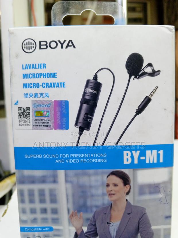 Boya By-m1 Omnidirectional Lavalier Microphone - thumbnail 2