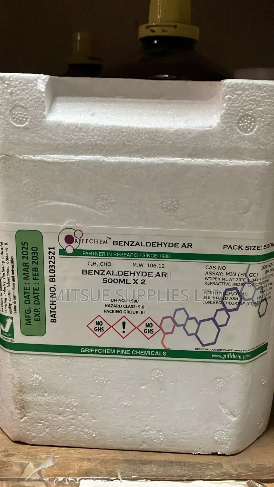 Benzaldehyde 500ml