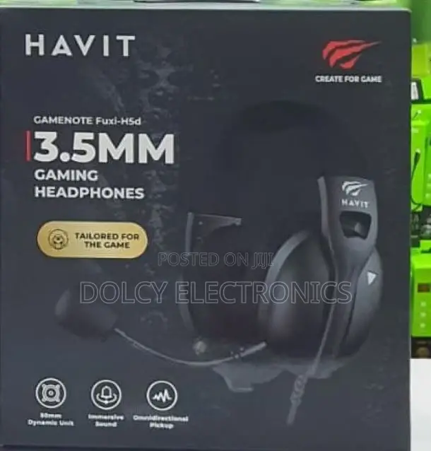 Havit Gamenote Fuxi H5d 3.5mm Gaming Headphone