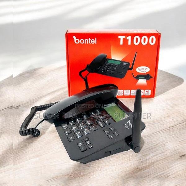 Bontel GSM Desktop Phone for Home Office Use Wireless