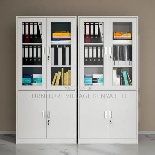 2-door Metallic Office Storage Cabinet