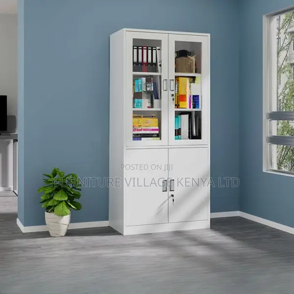 2-door Metallic Office Storage Cabinet