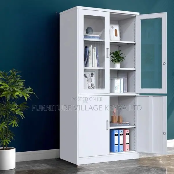 2-door Metallic Office Storage Cabinet