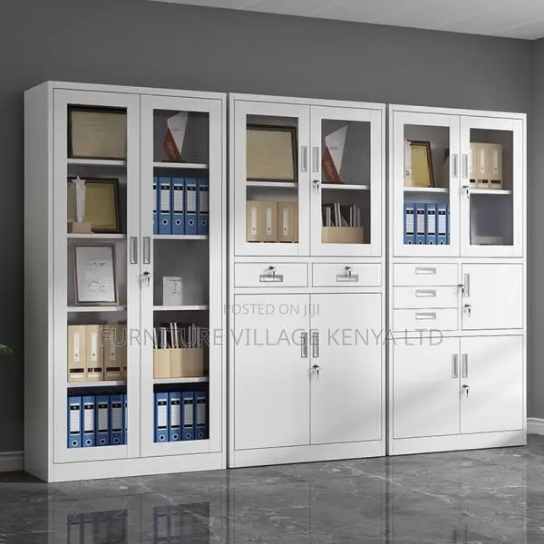 2-door Metallic Office Storage Cabinet
