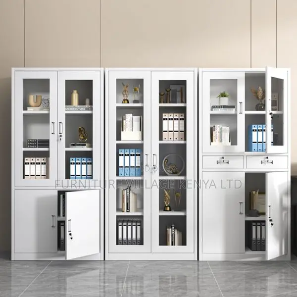 2-door Metallic Office Storage Cabinet