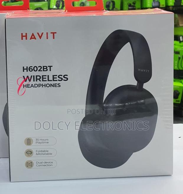 Havit H602bt Wireless Headphone. - main view