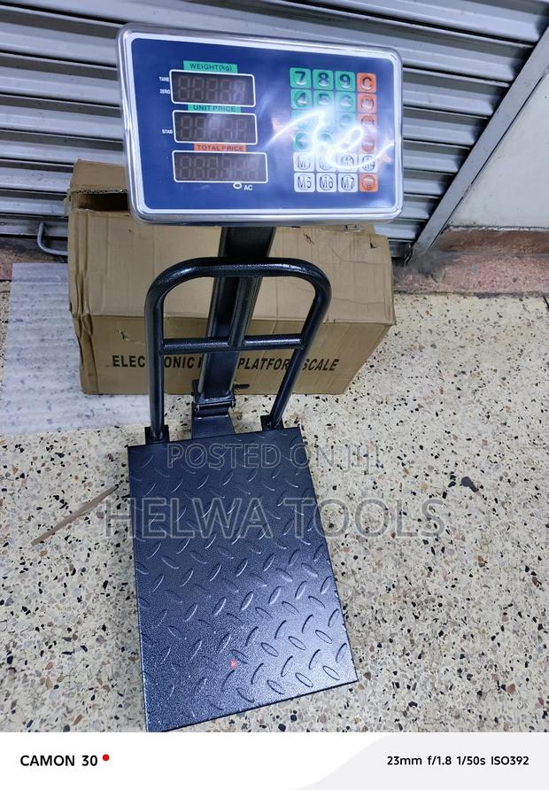 Digital Platform Weighing Scale, 150 KGS - main view