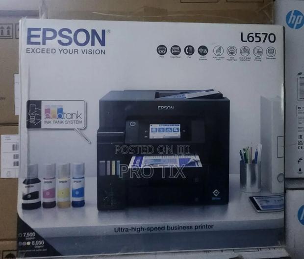 Epson Ecotank L6570, Print Scan Copy Wifi Duplex QDF