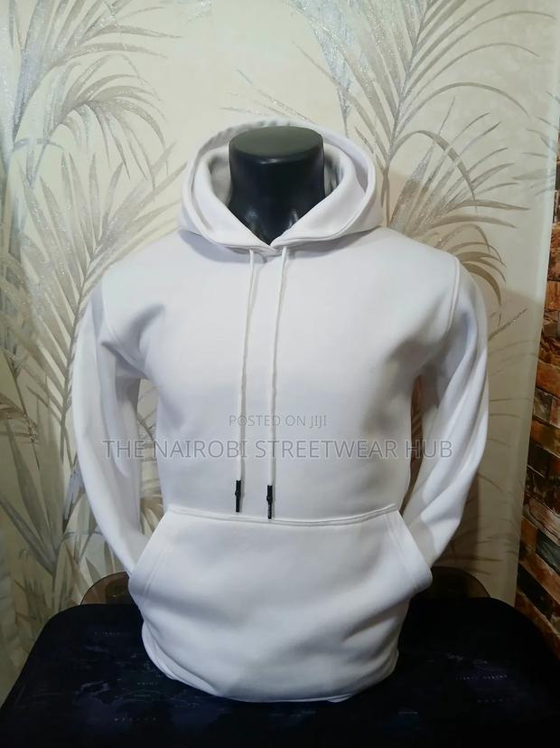 Heavy Material Plain Hoodies - thumbnail 3