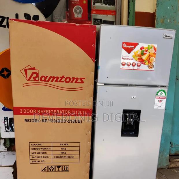 *Ramtons 213litres Fridge With Dispenser - main view