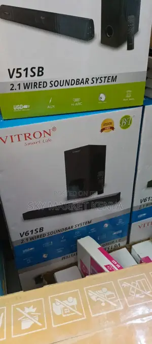 Vitron Wired Soundbar System V61sb