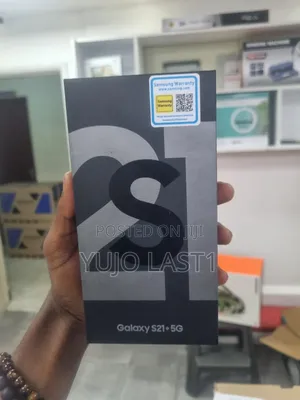 New Samsung Galaxy S21+ 5G 256 GB Black