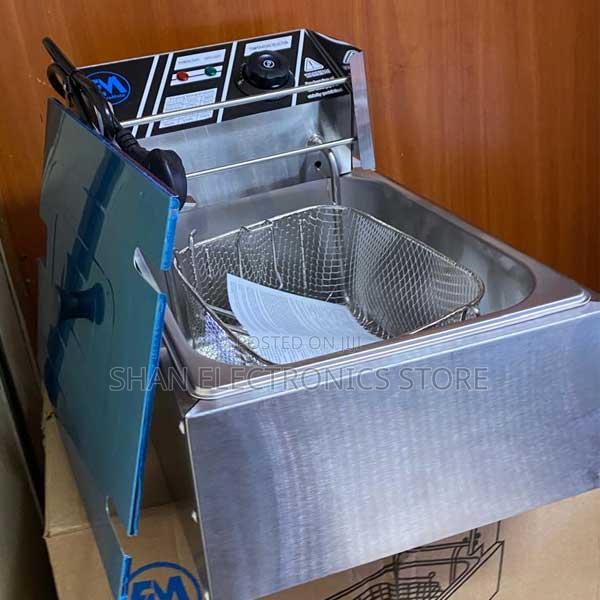 Deep Fryer With Basket High-Performance 6l Stainless Steel