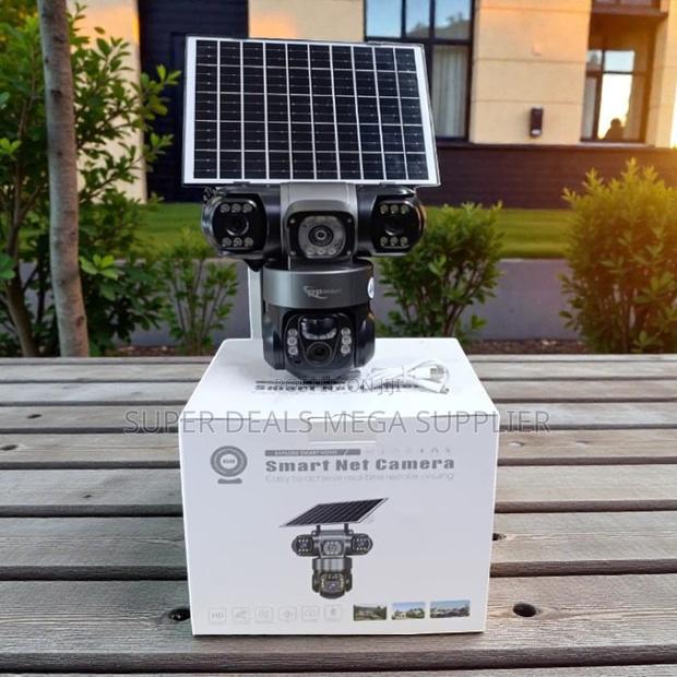 V380 Pro 20mp 4g PTZ Cloud Storage Support Triple Lens Solar Camera - main view