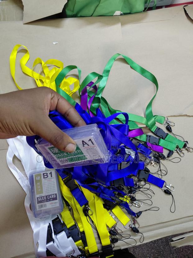 Thin Card Holders_lanyards Available##Name Tags on Sale - main view