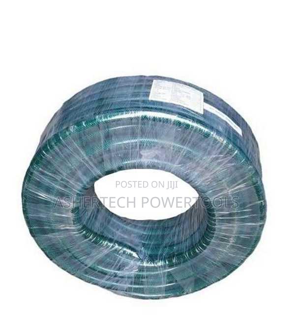 Premium Quality 15m or 50 Feet Braided 1/2 Inch Water Hose Pipe -Green