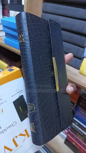 Ladies Glamour With This Stunning Black Checkers KJV Holy Bible! 