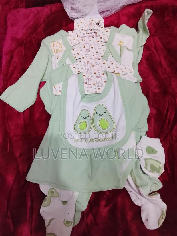 Green 8 Piece Receiving Set - main view