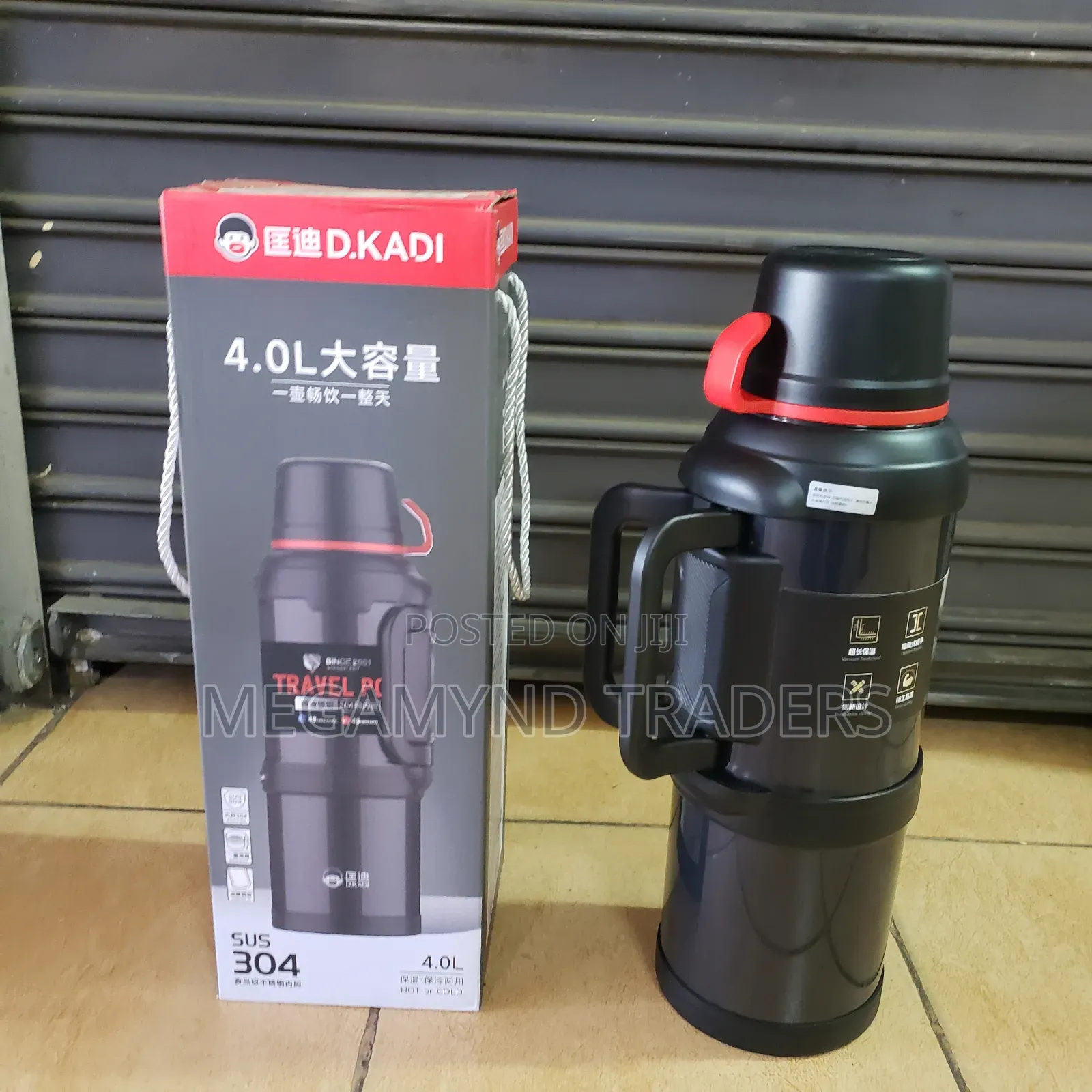 4 LTR Stainless Steel Flask