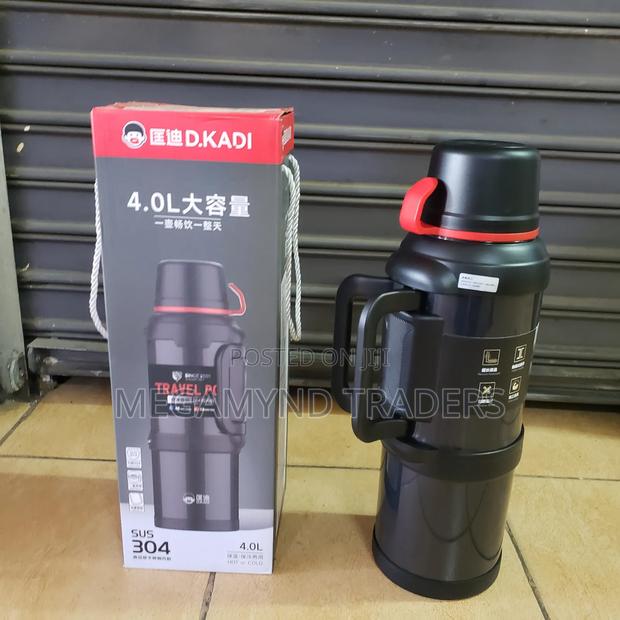 4 LTR Stainless Steel Flask - thumbnail 4