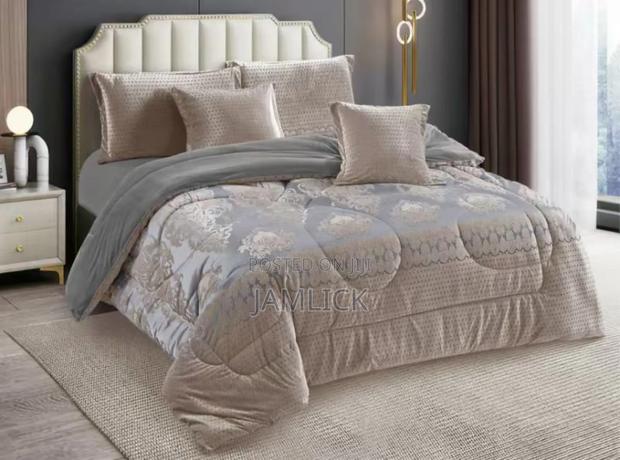 Brown Silk Duvet Set – 6×7 - Pt