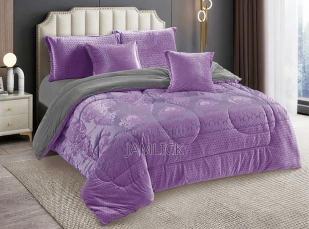 Purple Silk Duvet Set – 6×7 - Pt - main view