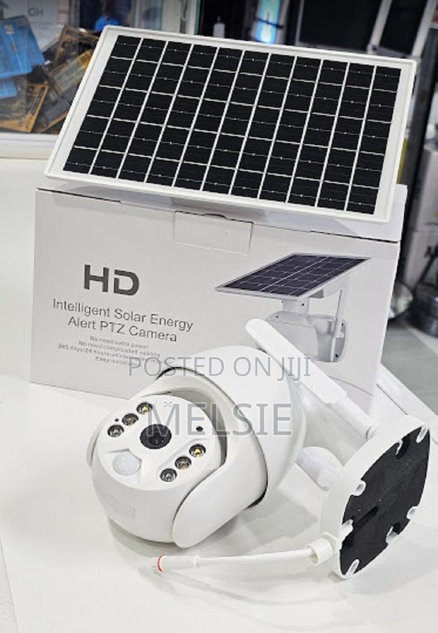 Solar Powered 4g GSM PTZ 360 Camera - PTZ (Pan, Tilt, Zoom)