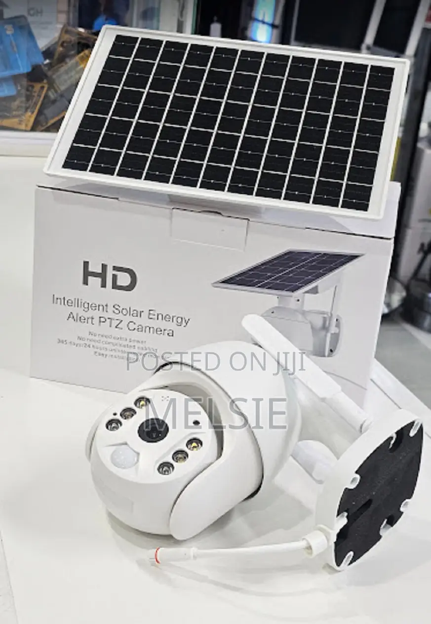 Solar Powered 4g GSM PTZ 360 Camera - PTZ (Pan, Tilt, Zoom)