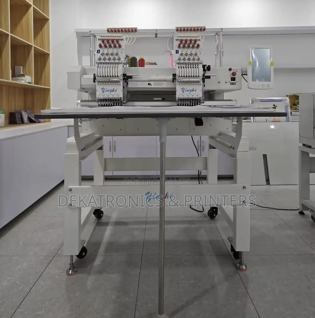 Yinghe 2 Heads 9 Needles Embroidery Machine
