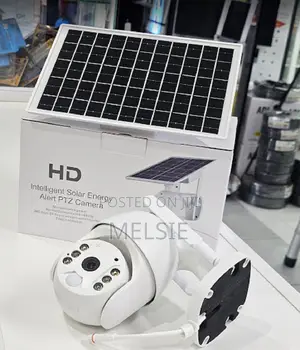 Ubox Wifi Solar Camera - Pir Motion Detection With Real-Time Alerts