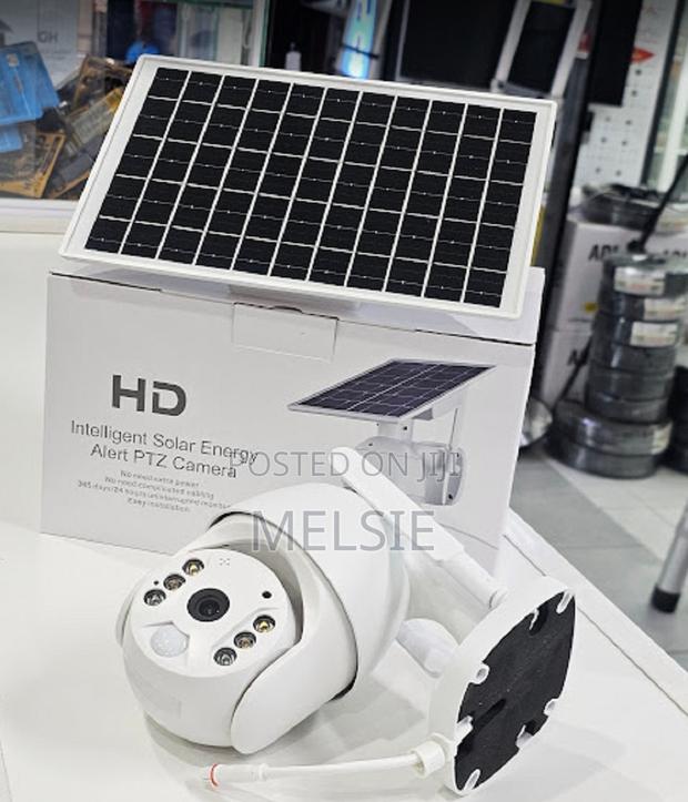 Ubox Wifi Solar Camera - Pir Motion Detection With Real-Time Alerts - main view