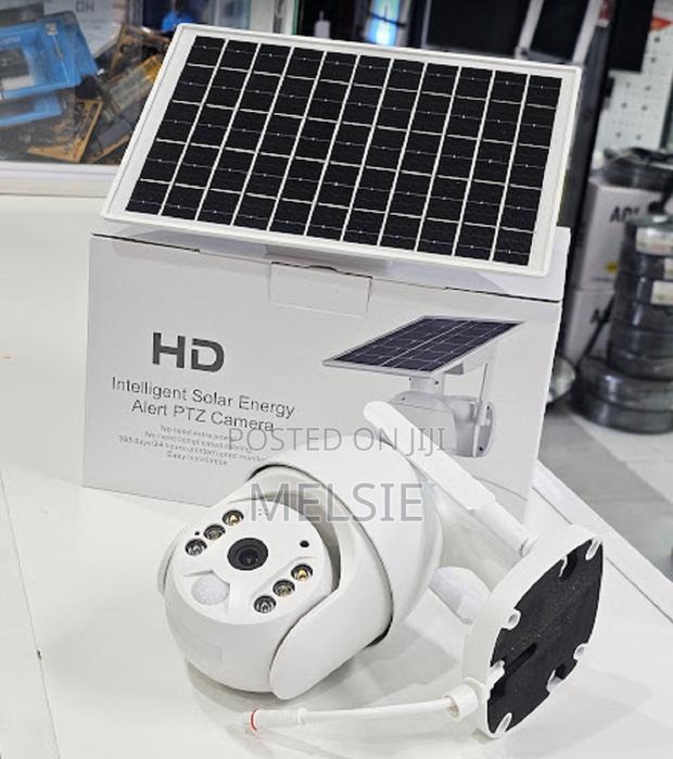 Ubox Solar Camera CCTV Kit Outdoor 360 PTZ With Infrared Night Vision - main view