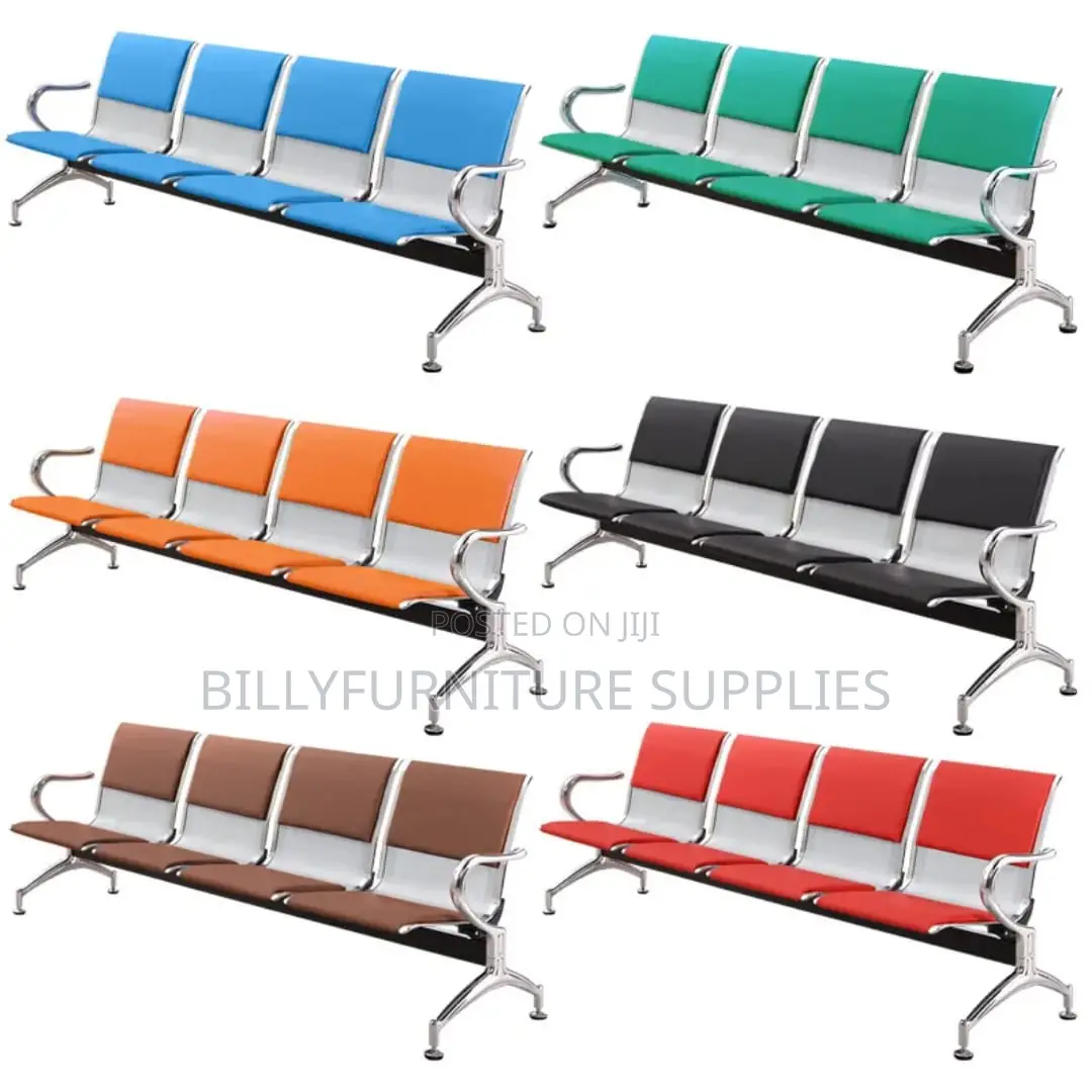 4 Link Visitors Bench for Hospital Office
