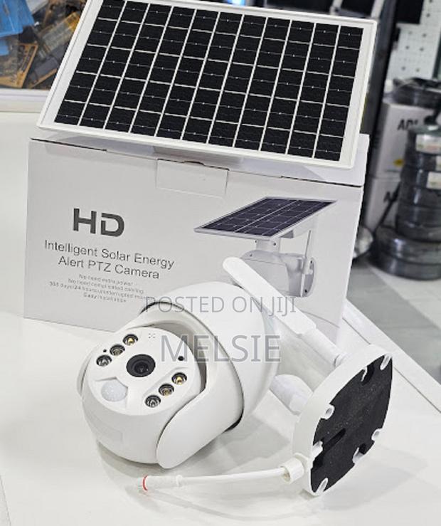 4g Smart PTZ Ubox Outdoor Wireless Camera -( Security CCTV Solar Cam