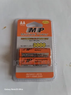 Multiple Power Mp Aa and Aaa Rechargeable Batteries