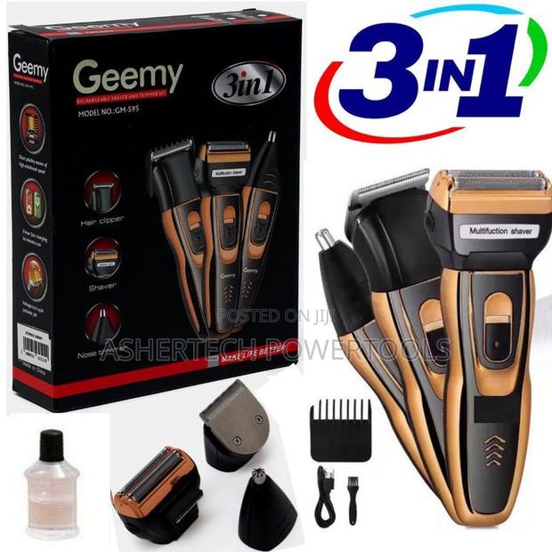 Geemy Affordable Barber Shaving Machine 3in1 - main view