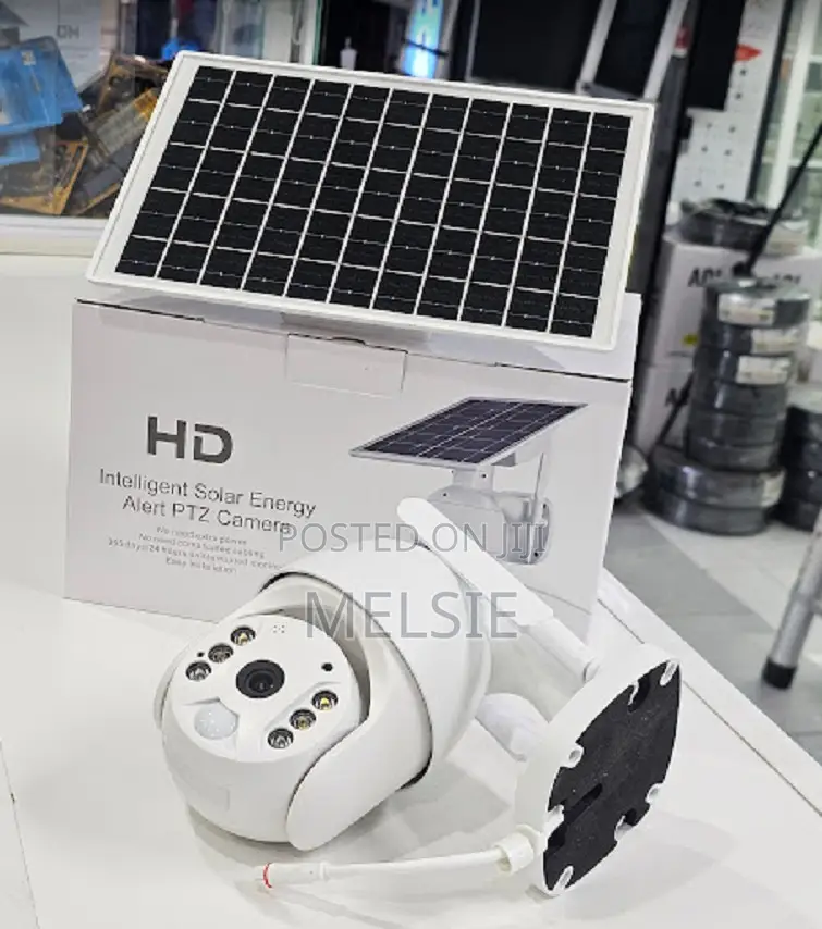 360 Degrees Solar PTZ CCTV Smart Camera With 4g Sim Card