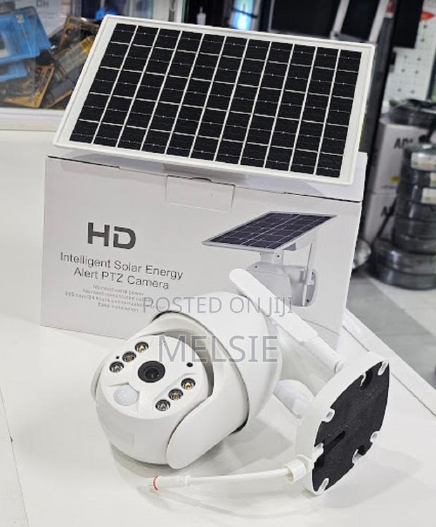 Ubox Intelligence 4g PTZ Wireless Outdoor Solar Powered Security Cam