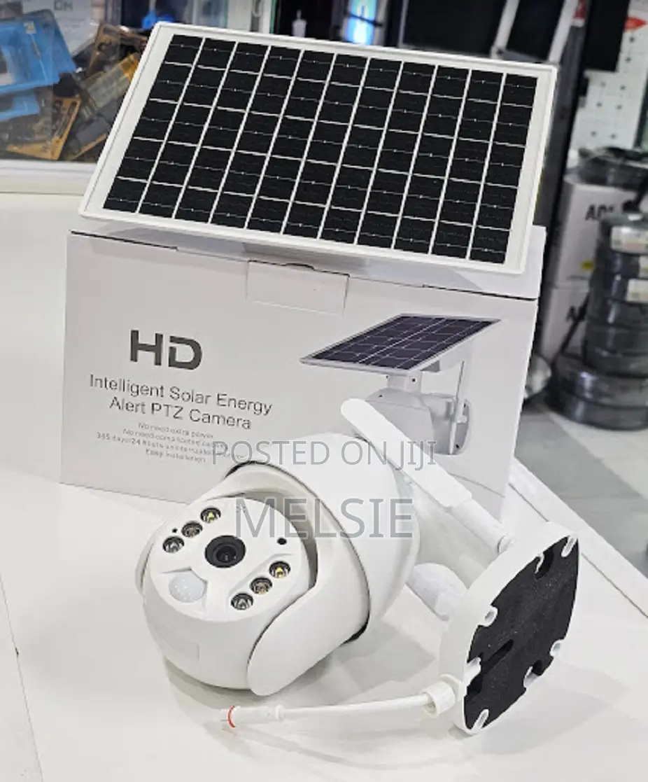 Ubox Intelligence 4g PTZ Wireless Outdoor Solar Powered Security Cam