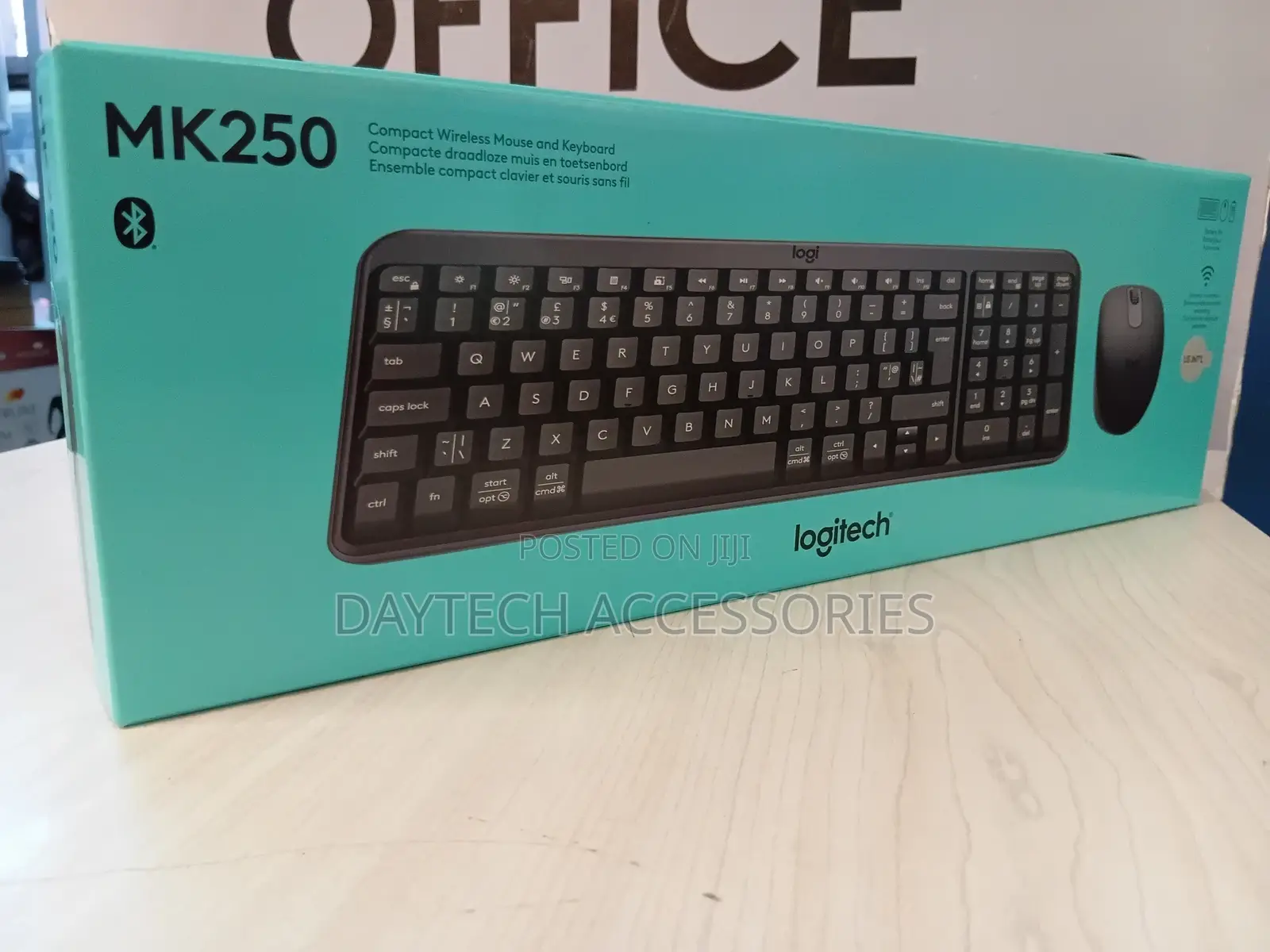 This Is a Logitech Mk250 Compact Wireless Mouse and Keyboard Combo.